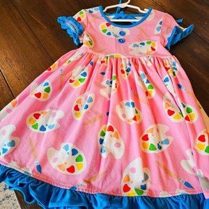 Eleanor Rose Paint Dress